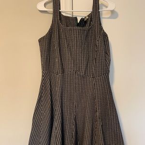 Black and white dress